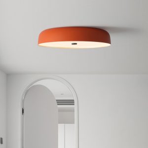 Italian Round Modern Minimalist Bedroom Ceiling Lamp