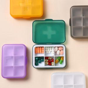 Travel Small Medicine Box Multi-grid Packing Portable
