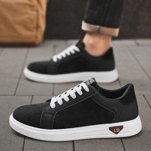 Men's Shoes Low-top Casual Leather Sneakers