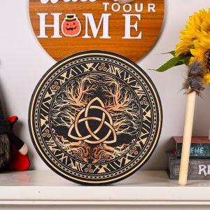 Tree Of Life Flower Ring Drum Surface Open You Drum