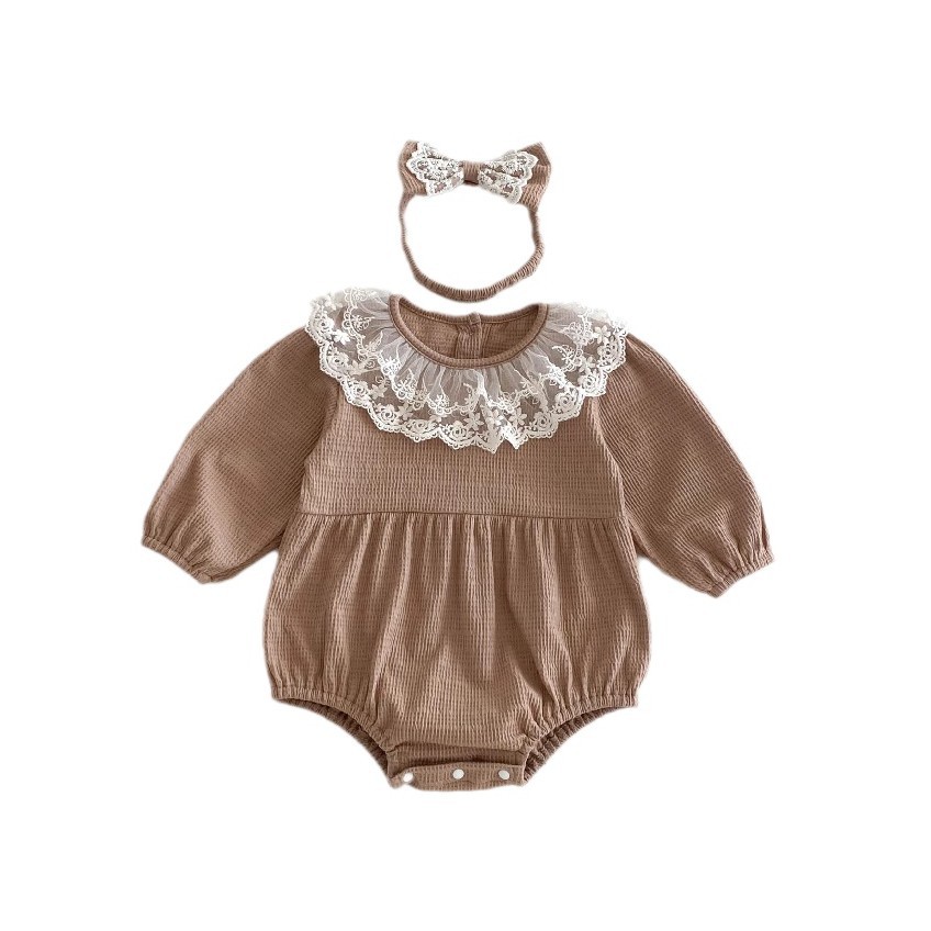 Baby And Infant Princess Dress Baby Long Sleeve Bottom-covering Rompers