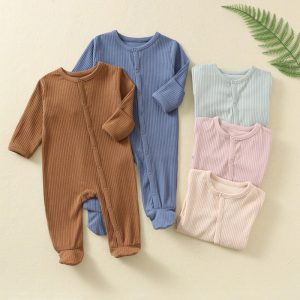 Baby Fashion Personality Autumn And Winter Rompers