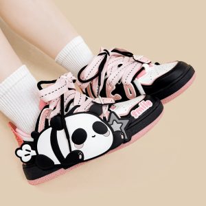 Casual Sports Skate Shoes Female Dopamine