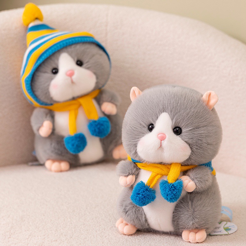 Djungarian Hamster Hamster Children Plush Doll