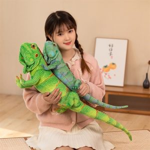 Green Lizard Doll Plush Toys Pillow