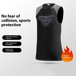 3D Anti-collision Basketball Vest Men's Summer Mesh Breathable Exercise Vest