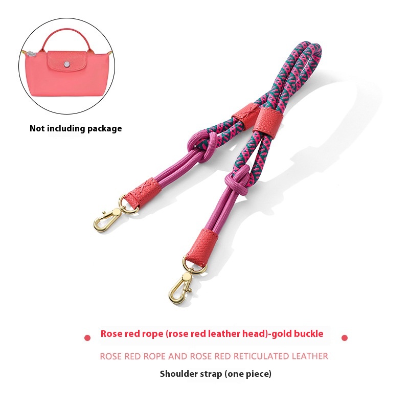 Punch-free Modification Accessories Braided Rope Shoulder Strap Crossbody Strap