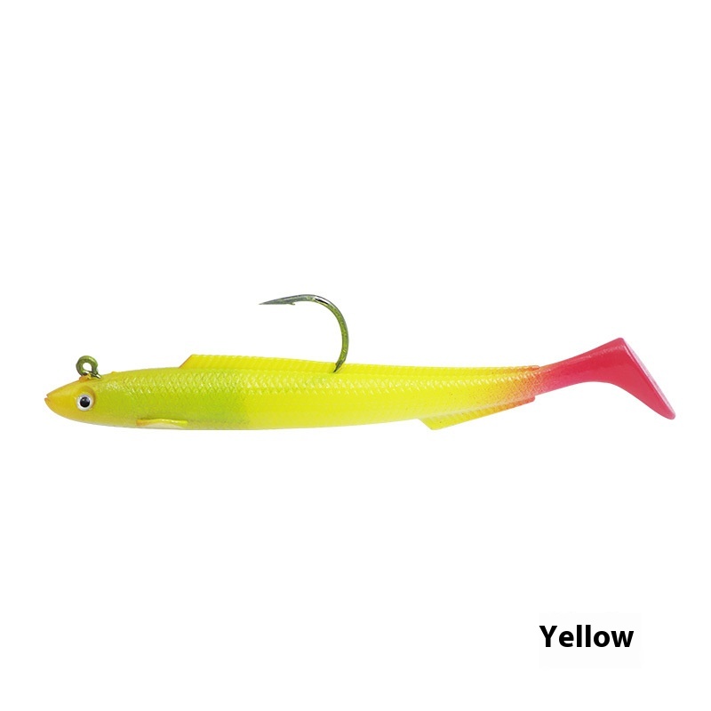 T-tail Soft Fish Jig Hook Lure Artificial Lure