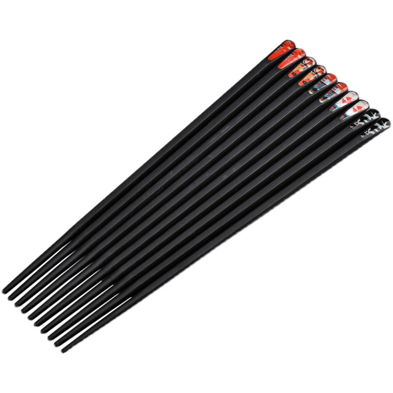 Cartoon Pointed Alloy Nail Chopsticks