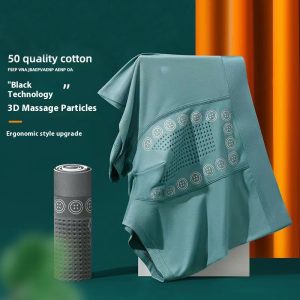 Men's Massage Particles Breathable Bottom Skin-friendly Underwear
