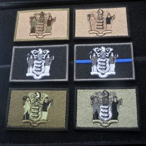 Embroidered Armband Double-sided Velcro Cloth Label