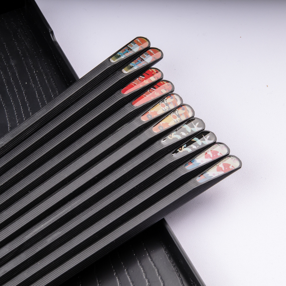 Cartoon Pointed Alloy Nail Chopsticks