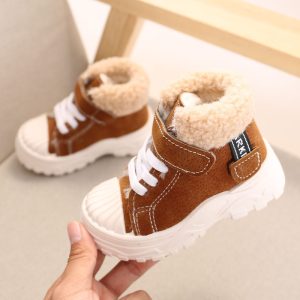 Boy Fleece-lined Waterproof Short Boots