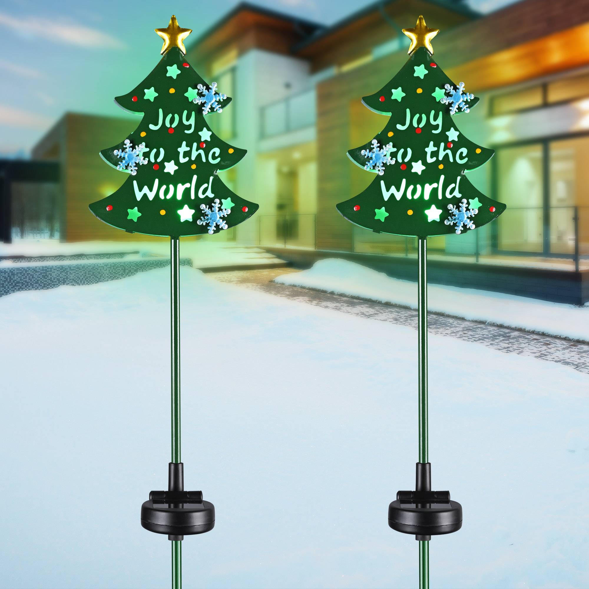 Christmas Tree Solar Light
