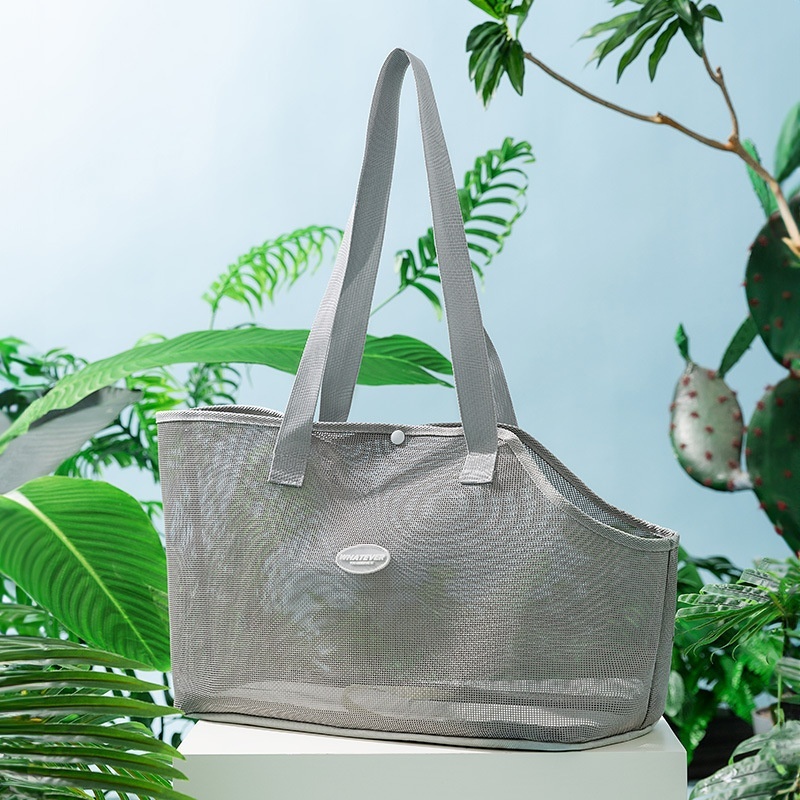 Spring And Summer Cat Out Breathable Mesh Crossbody Hand Bag