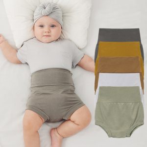 Spring And Summer Newborn Shorts New Bamboo Fiber Baby Briefs