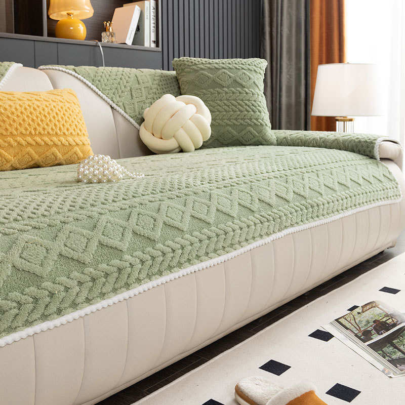 Non-slip Anti-cat's Paw Leather Sofa Cover Cover Cloth