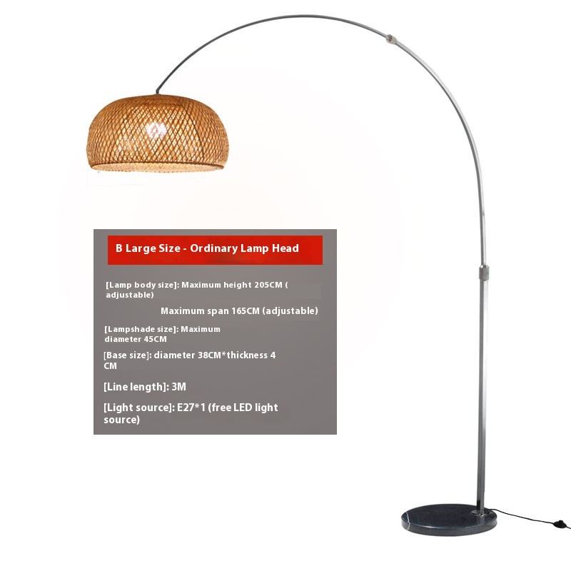 Fishing Floor Lamp Button Type
