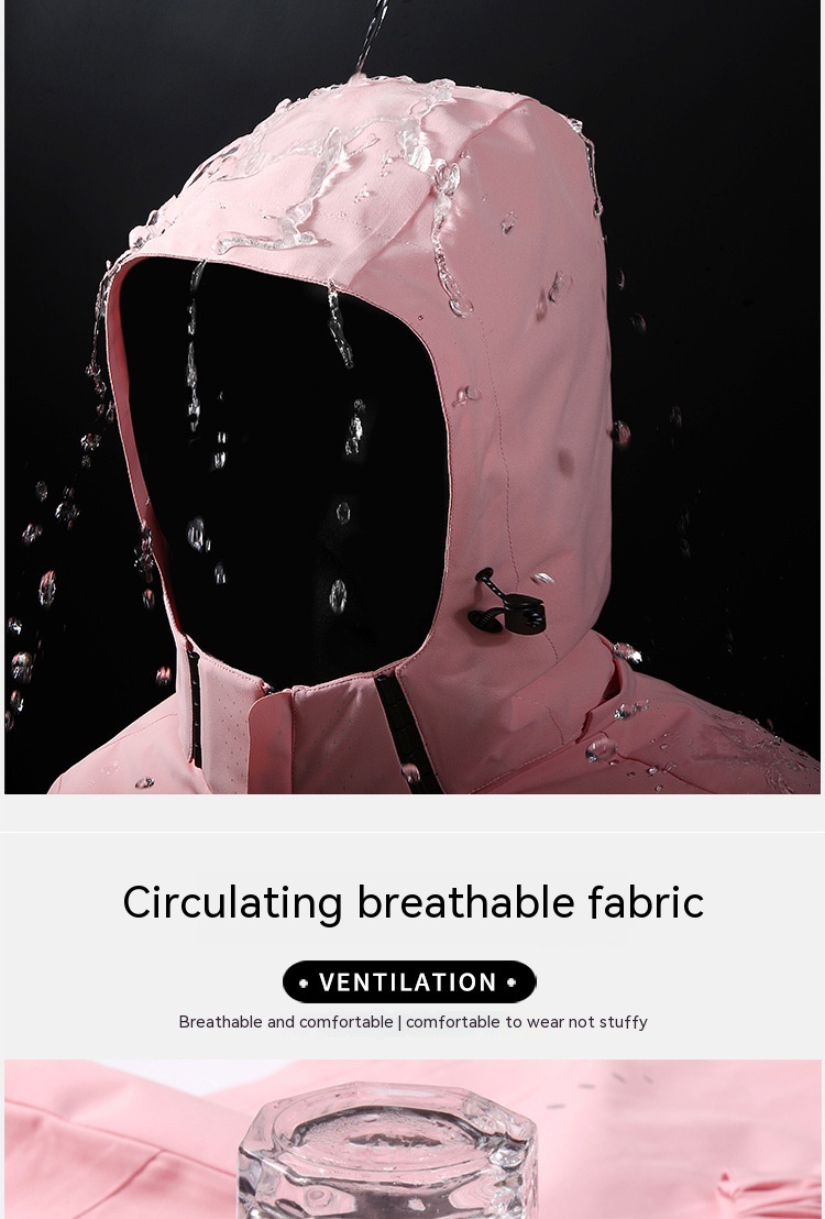 Single Men's Assault Jacket Outdoor Sports Waterproof Mountaineering Suit Trench Coat