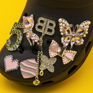 Metal Hole Shoes Accessories Buckle High Sense