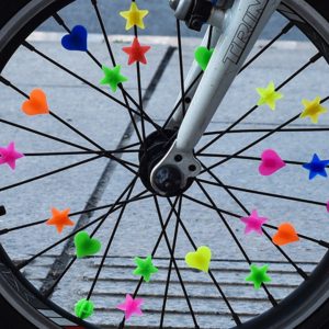 Bicycle Spoke Mixed Color Wheel Strip Colorful Beads Decoration