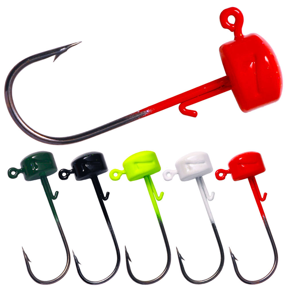 Mushroom-shaped Haircut Fishhook Jig Hook Suit Accessories