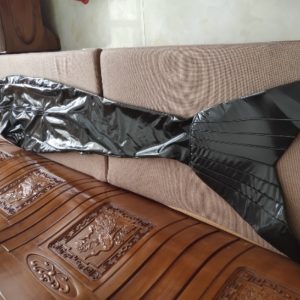 Black Stretch Leather Mummy Plus Bundle Handbag