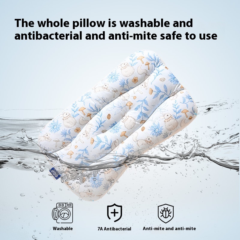 Pure Cotton Cool Neck Protection Class A Children's Pillow