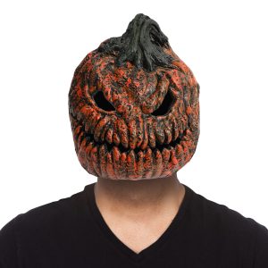 Halloween Lampshade Horror Scary Pumpkin Grimace Ball Carnival Play Mask Cos Props