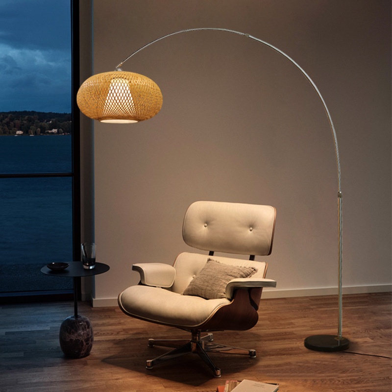 Fishing Floor Lamp Button Type