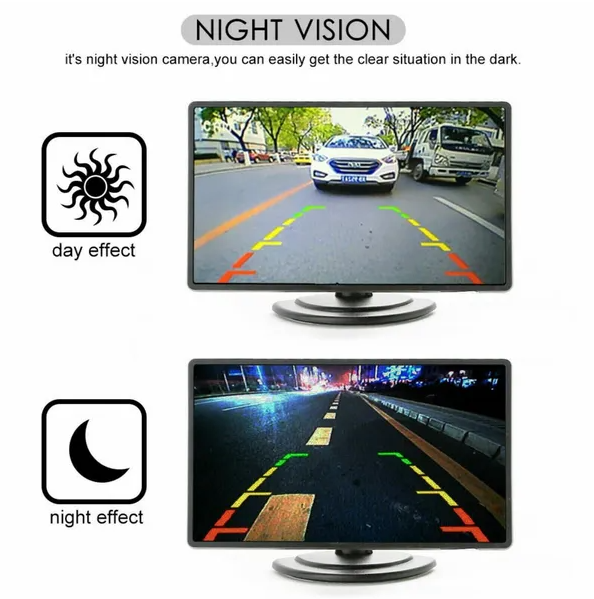 Car Rear View Reverse Camera Parking Backup Cam HD Night Vision Waterproof