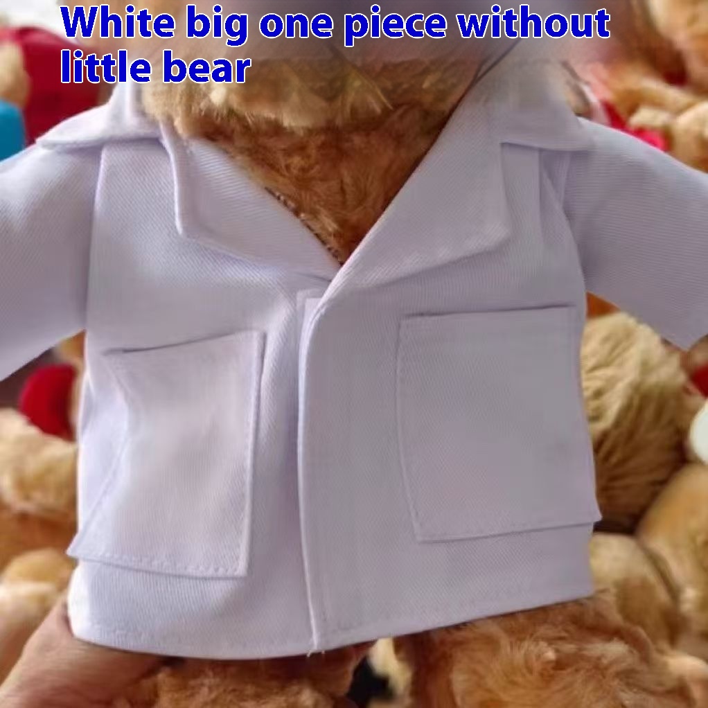 Creative White Coat Medical Bear Doll Plush Toys