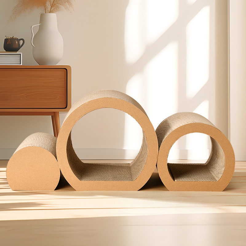 Cat Scratch Board Catdoor Tunnel Three-piece Set Combination