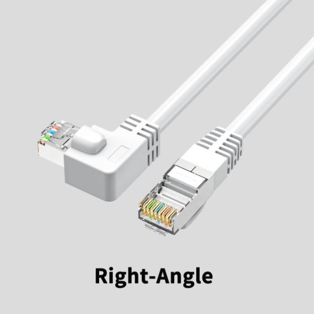 Cat6 Ethernet Cable RJ45 Right Angle UTP Network Cable Patch