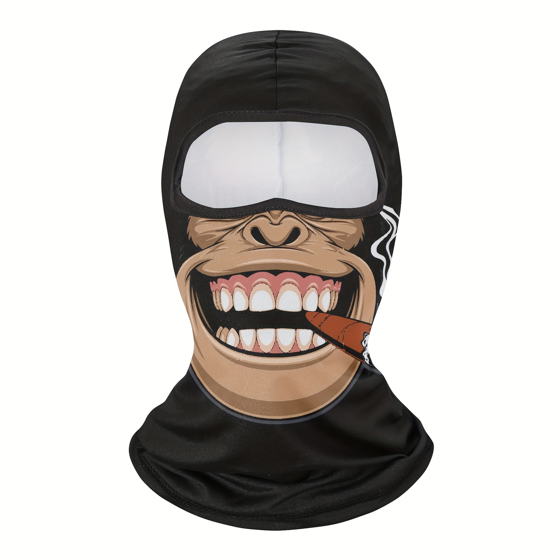 Riding Sun Block And Dustproof Hood Mask Funny Ice Feeling Breathable