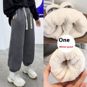 Girls Fleece-lined Cashmere Sweater