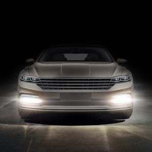 2Pcs LED Daytime Running Lights Car LED COB DRL Fog Lights IP45 Waterproof LED Strip Fog Day Driving Lamp Sticker For 12V Car Interior Exterior Use