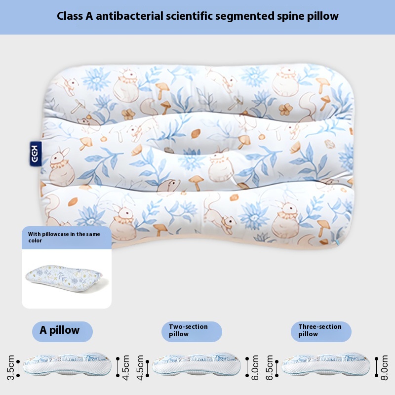 Pure Cotton Cool Neck Protection Class A Children's Pillow