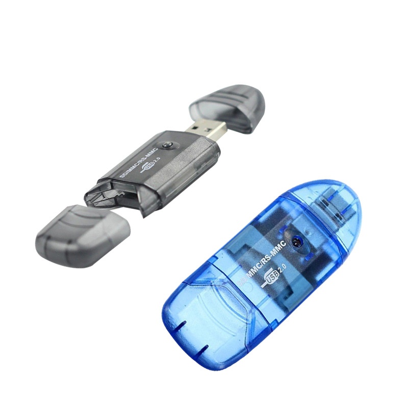 Creative LED Transparent USB Card Reader