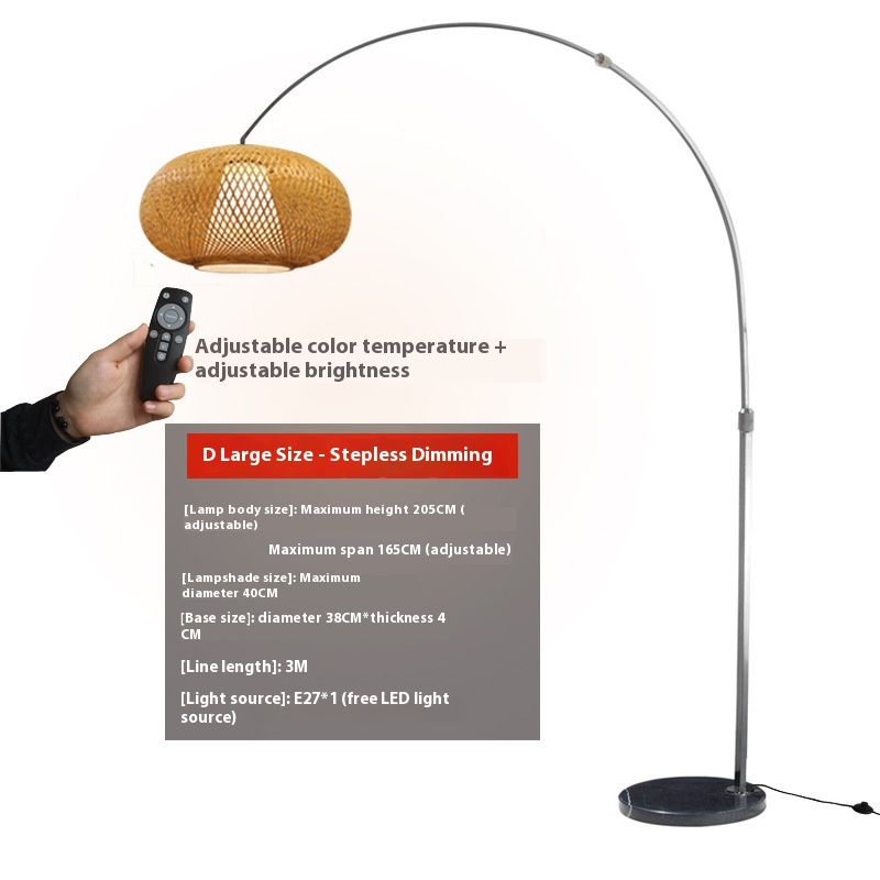 Fishing Floor Lamp Button Type