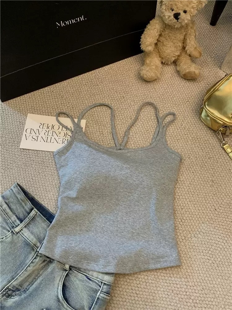 Women's Double-shoulder Strap Sling Top