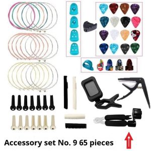 Guitar Accessories Suit Pick String Nail Pillow