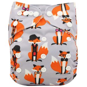 Washable Baby Cloth Diaper Breathable Diaper Pants 0-3 Years Old Baby Adjustable Diaper Leak-proof Diaper