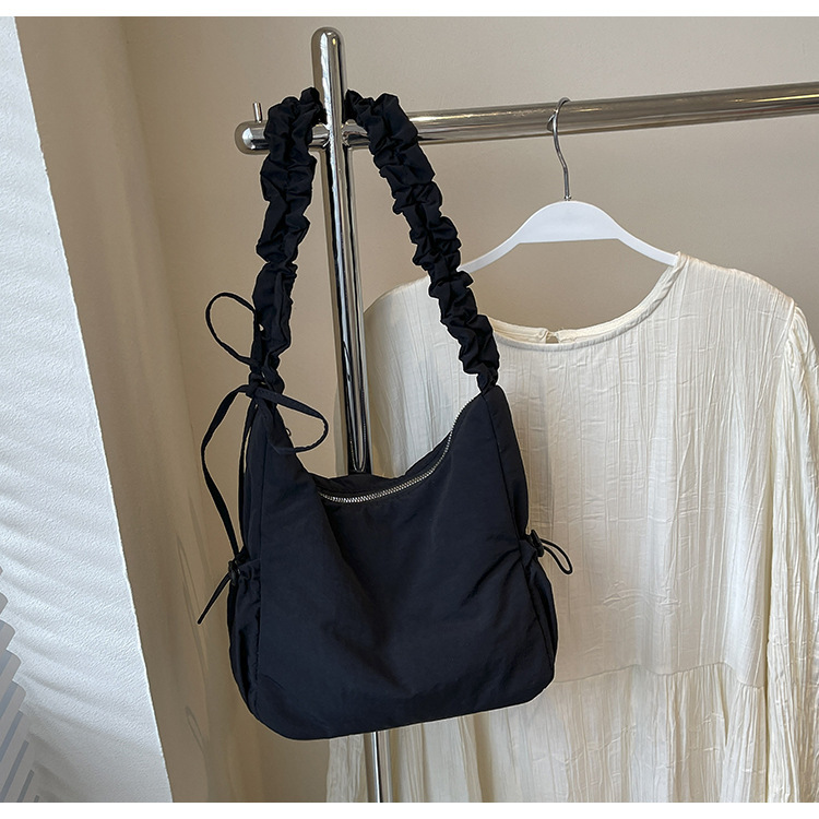 Canvas Shoulder Cotton-padded Casual Messenger Bag