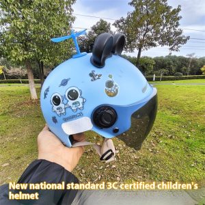 Electric Motorcycle Helmet Boys And Girls Sun Protection Helmet