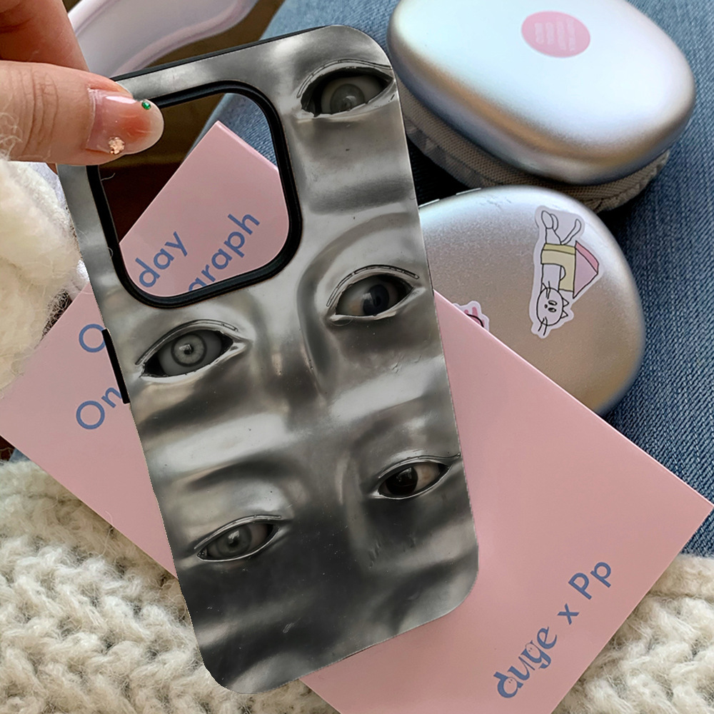 Pupil Gaze Phone Case Drop-resistant Protective Cover