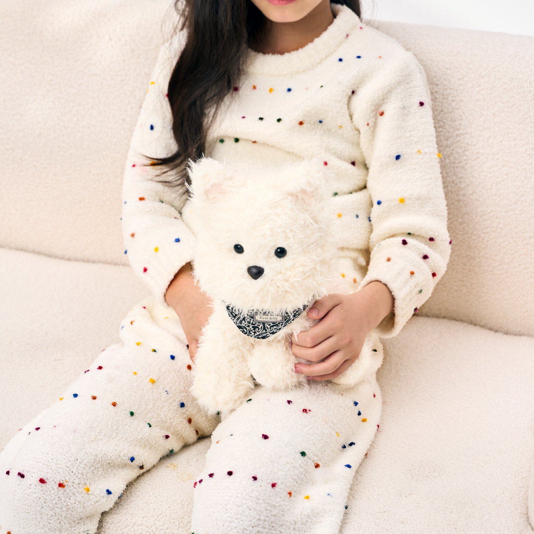 Bobova West Highland Puppy Dog Doll Plush Toy Birthday Gift