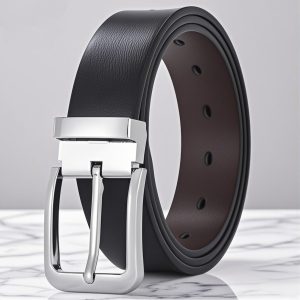 Men's Personality Trendy Belt High Quality Alloy Pin Buckle
