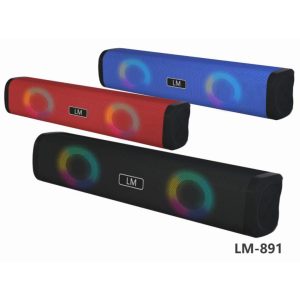 Wireless Bluetooth Private Speaker Long Sound Heater USB Card TWS Couplet Color Light
