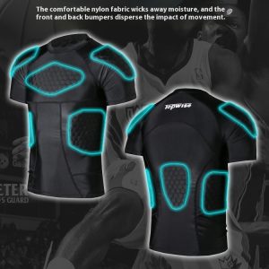 Football Anti-collision Clothing Tight Short-sleeved Basketball Sports Protective Gear
